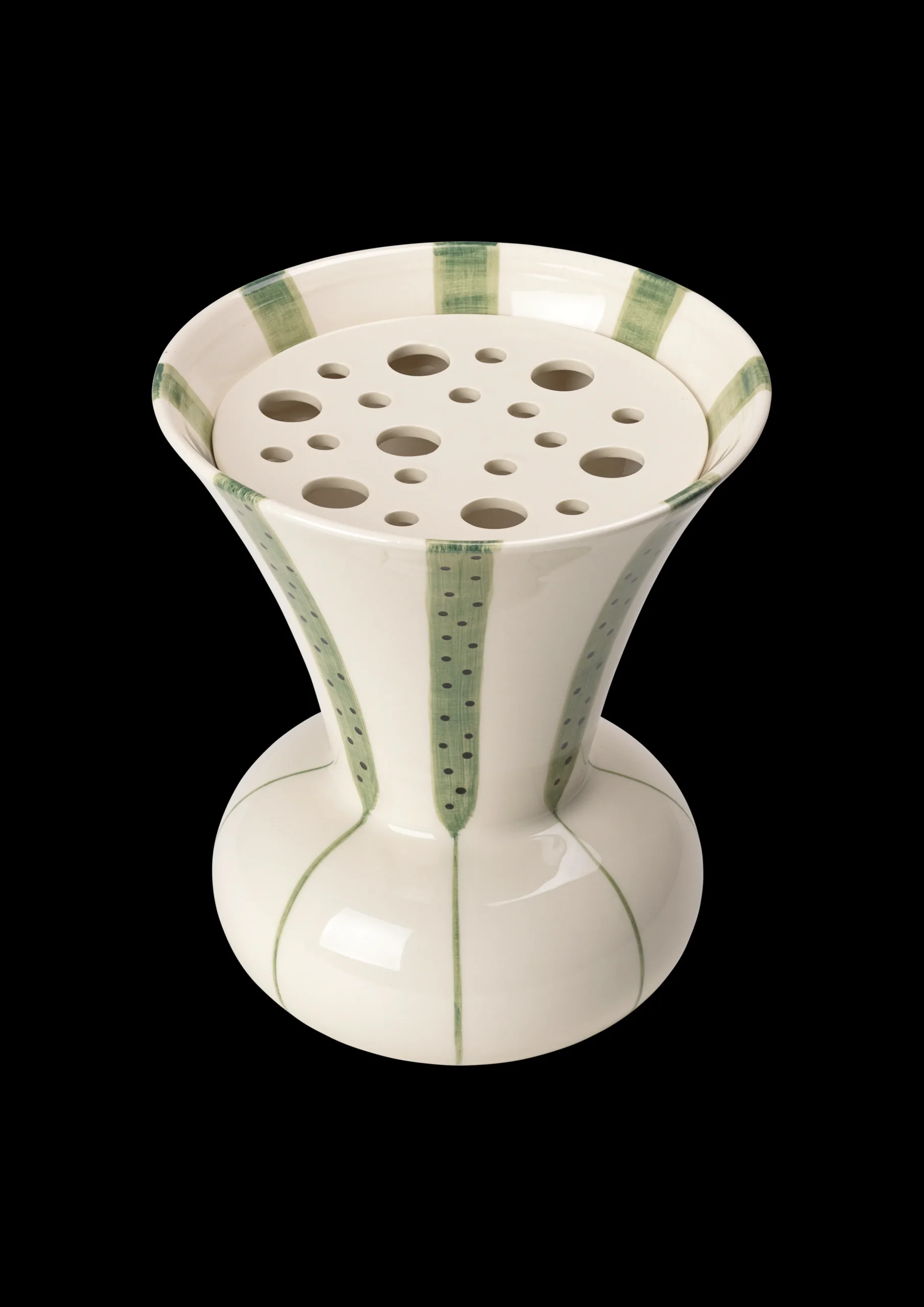 Kähler Vase H20 cm i grøn fra serien Signature | Køb her