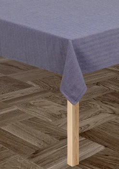 Lyngby Porcelæn Herringbone Dug 150x320 cm blå | Køb her