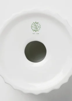 Lyngby Porcelæn Lyngby Tura Fyrfadsstage Ø8 cm hvid | Køb nu