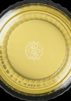 Lyngby Porcelæn Lyngby Vase H20.5 olivengrøn mundblæst glas