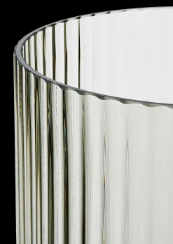 Lyngby Porcelæn Lyngby Vase H31 smoke mundblæst glas