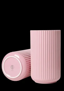 Lyngby Porcelæn Lyngby Vase H25 cm rosa porcelæn | Køb nu