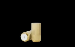 Lyngby Porcelæn Lyngby Vase H20.5 guld porcelæn | Køb her