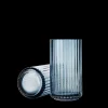 Lyngby Porcelæn Lyngby Vase midnight blue mundblæst glas