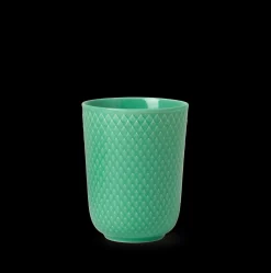 Lyngby Porcelæn Rhombe Color Krus 33 cl grøn | Køb her