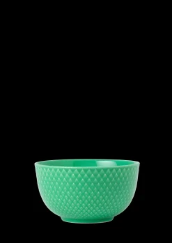 Lyngby Porcelæn Rhombe Color Skål Ø11 cm grøn | Køb her
