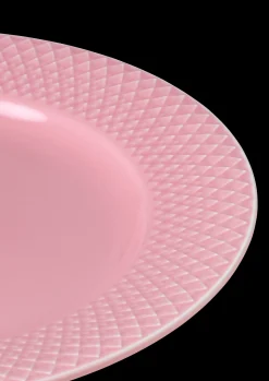 Lyngby Porcelæn Rhombe Color Frokosttallerken Ø21 cm rosa