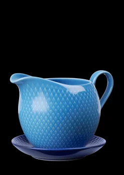 Lyngby Porcelæn Rhombe Color Saucekande 67 cl blå | Køb her