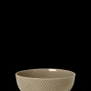 Lyngby Porcelæn Rhombe Earth Skål Ø15.5 cm clay | Køb nu