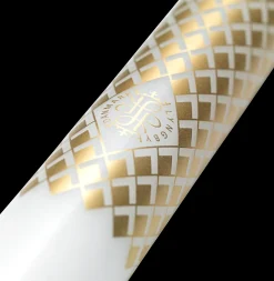 Lyngby Porcelæn Rhombe Kalenderlys Ø2 cm hvid | Køb her