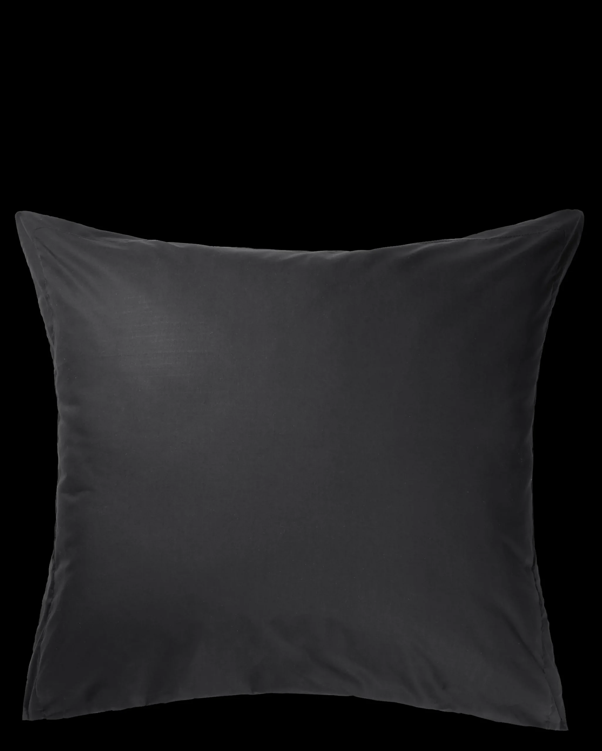 Percale Pudebetræk m/ramme 63x60 cm sort | Køb her