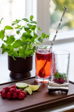 Rosendahl Drinks gaveæske i krom fra serien Grand Cru