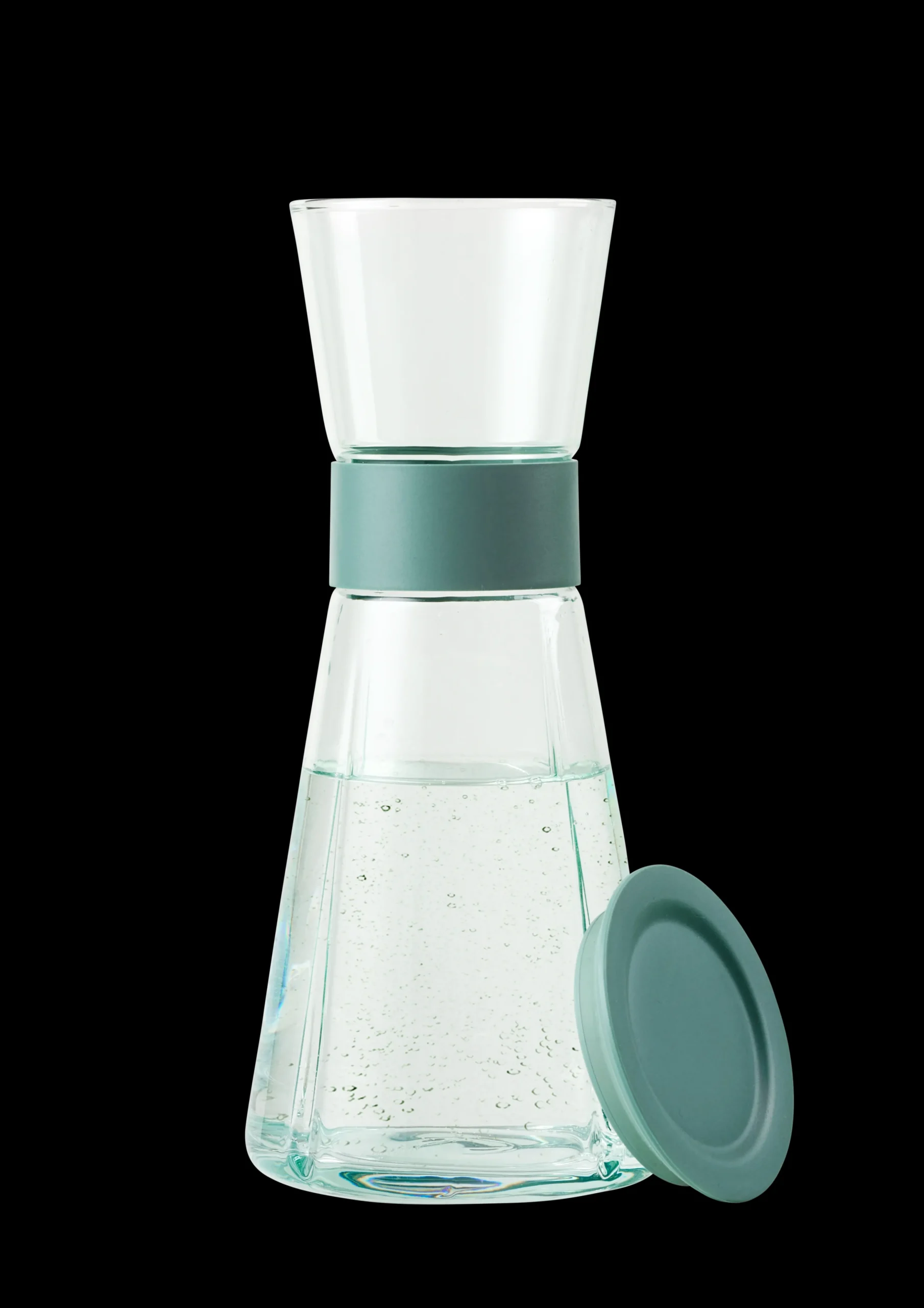 Rosendahl Grand Cru Recycled Vandkaraffel 90 cl klar grøn