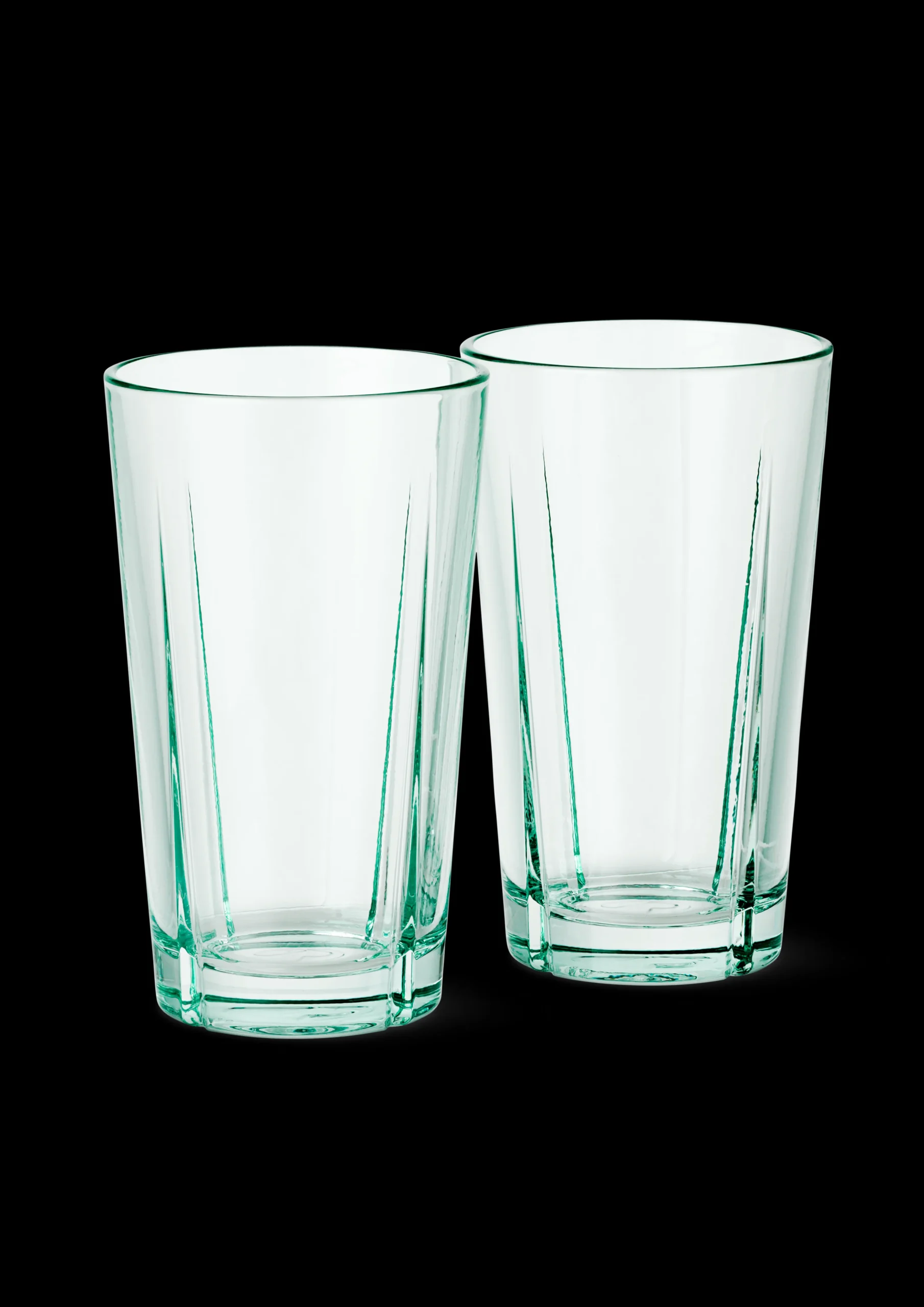 Rosendahl Grand Cru Recycled Caféglas 37 cl klar grøn 2 stk.