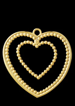 Rosendahl Kuglehjerte H12 i guld fra serien Karen Blixen