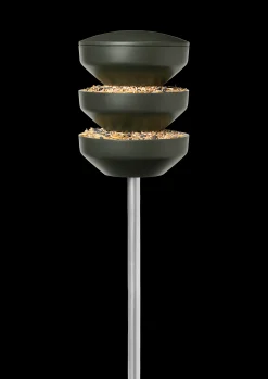 Rosendahl Recycled Birds Foderstation på spyd H107 grøn