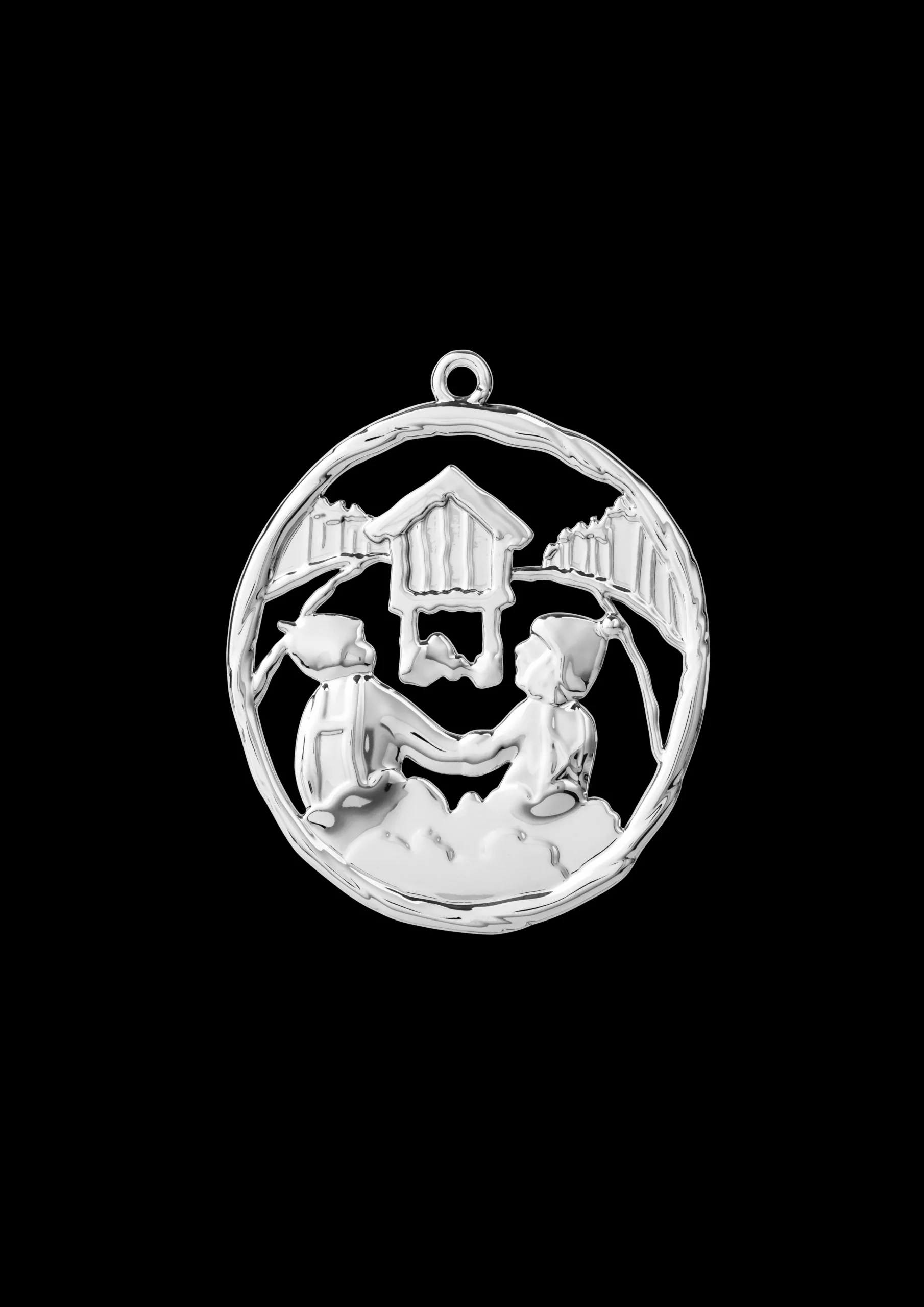 Rosendahl Stabbur Nisser H7.5 i sølv fra serien Karen Blixen